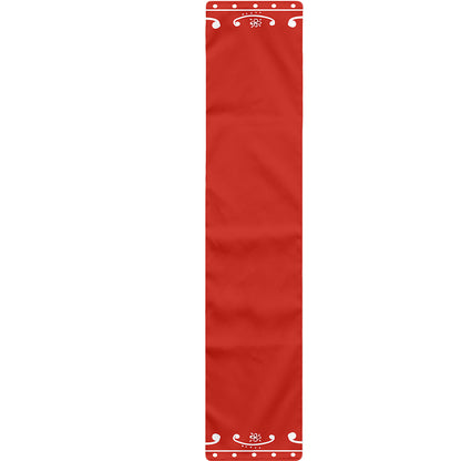 Orange Paisley Bandana Print Table Runner