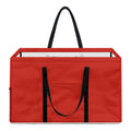 Orange Paisley Bandana Print Utility Tote Bag