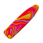 Orange Psychedelic Liquid Trippy Print Ironing Board Cover