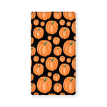 Orange Pumpkin Pattern Print Baby Crib Sheet