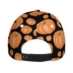 Orange Pumpkin Pattern Print Baseball Cap