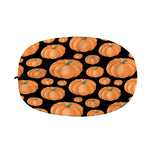 Orange Pumpkin Pattern Print Car Side Mirror Covers