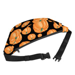 Orange Pumpkin Pattern Print Fanny Pack