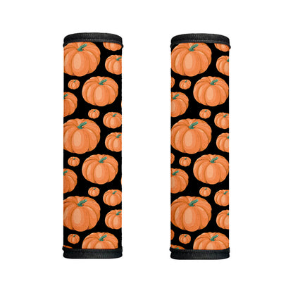 Orange Pumpkin Pattern Print Handle Covers