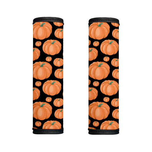 Orange Pumpkin Pattern Print Handle Covers