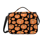 Orange Pumpkin Pattern Print Shoulder Strap Bible Bag