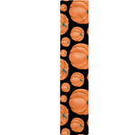Orange Pumpkin Pattern Print Table Runner