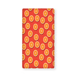 Orange Slices Pattern Print Baby Crib Sheet