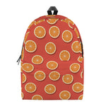 Orange Slices Pattern Print Backpack