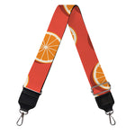 Orange Slices Pattern Print Bag Strap