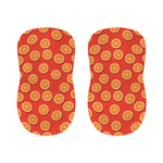 Orange Slices Pattern Print Bar Stool Covers