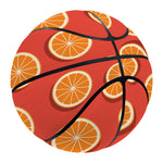 Orange Slices Pattern Print Basketball