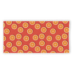 Orange Slices Pattern Print Beach Towel