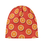 Orange Slices Pattern Print Beanie