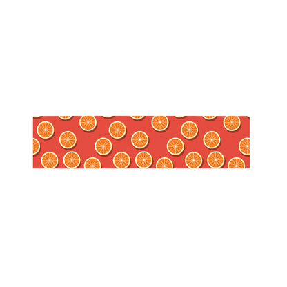 Orange Slices Pattern Print Bed Runner