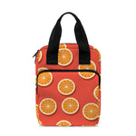 Orange Slices Pattern Print Bible Tote Bag