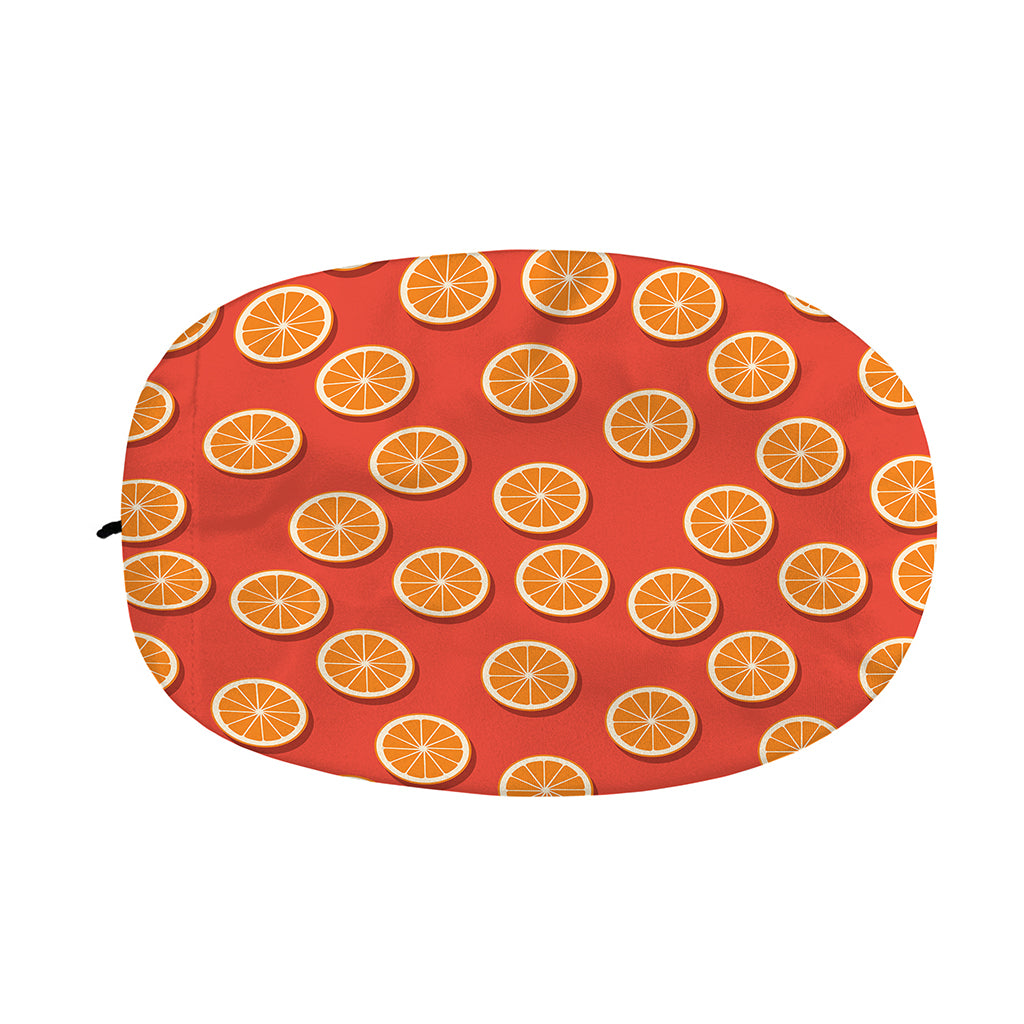 Orange Slices Pattern Print Car Side Mirror Covers