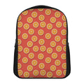 Orange Slices Pattern Print Casual Backpack