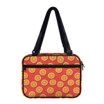 Orange Slices Pattern Print Double Strap Bible Bag