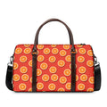 Orange Slices Pattern Print Duffel Bag