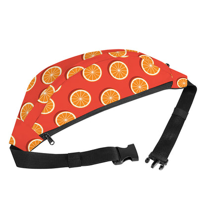 Orange Slices Pattern Print Fanny Pack