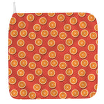 Orange Slices Pattern Print Hand Towel