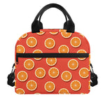 Orange Slices Pattern Print Insulated Lunch Bag