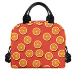 Orange Slices Pattern Print Insulated Lunch Bag