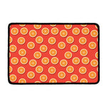 Orange Slices Pattern Print Kitchen Mat