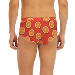 Orange Slices Pattern Print Men's Briefs