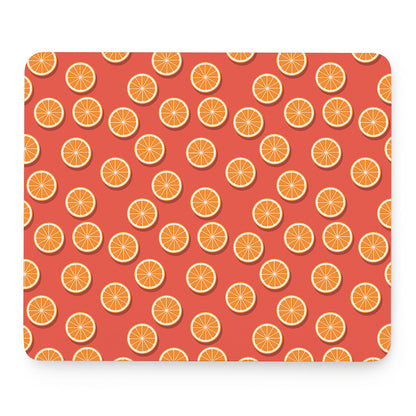Orange Slices Pattern Print Mouse Pad
