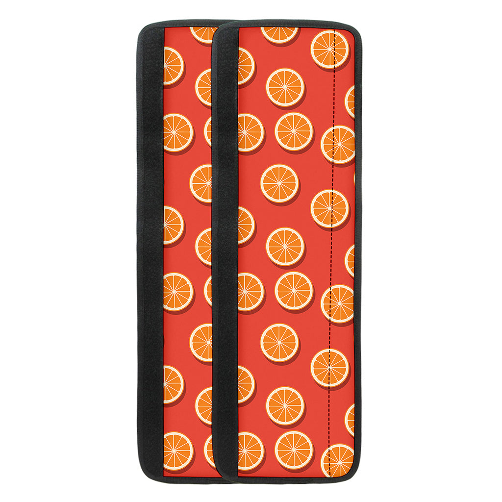 Orange Slices Pattern Print Refrigerator Handle Covers