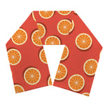 Orange Slices Pattern Print Scarf