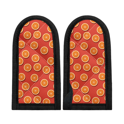 Orange Slices Pattern Print Skillet Handle Cover