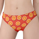 Orange Slices Pattern Print Women's Panties