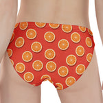 Orange Slices Pattern Print Women's Panties