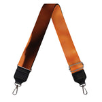 Orange Snake Print Bag Strap