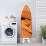 Orange Snake Print Ironing Board Cover