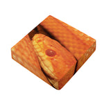 Orange Snake Print Outdoor Seat Cushion Cover