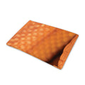 Orange Snake Print Pet Cooling Mat Cover