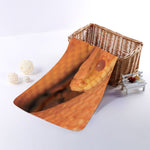 Orange Snake Print Towel