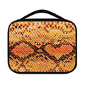 Orange Snakeskin Print Classic Bible Case