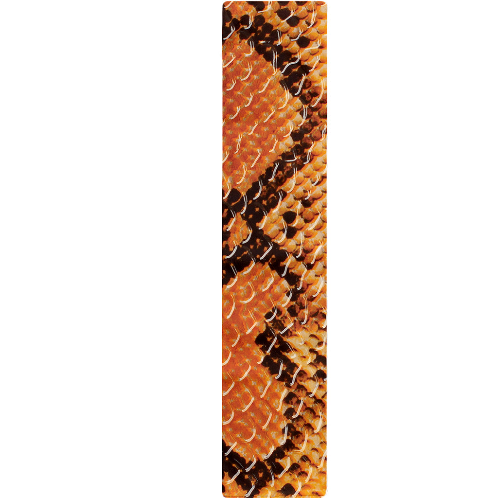 Orange Snakeskin Print Table Runner