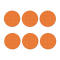 Orange Tattersall Pattern Print Coaster Set