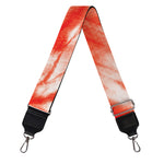 Orange Tie Dye Print Bag Strap
