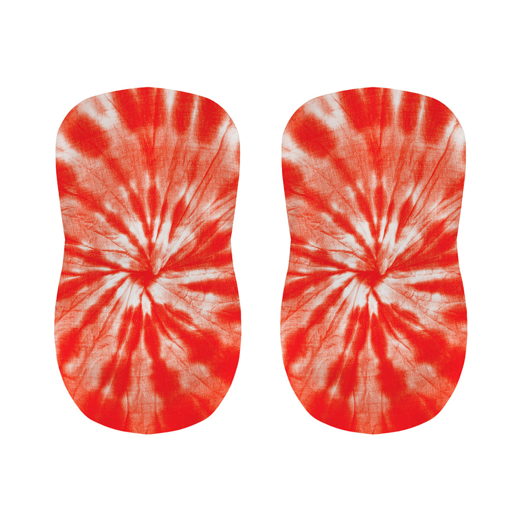 Orange Tie Dye Print Bar Stool Covers