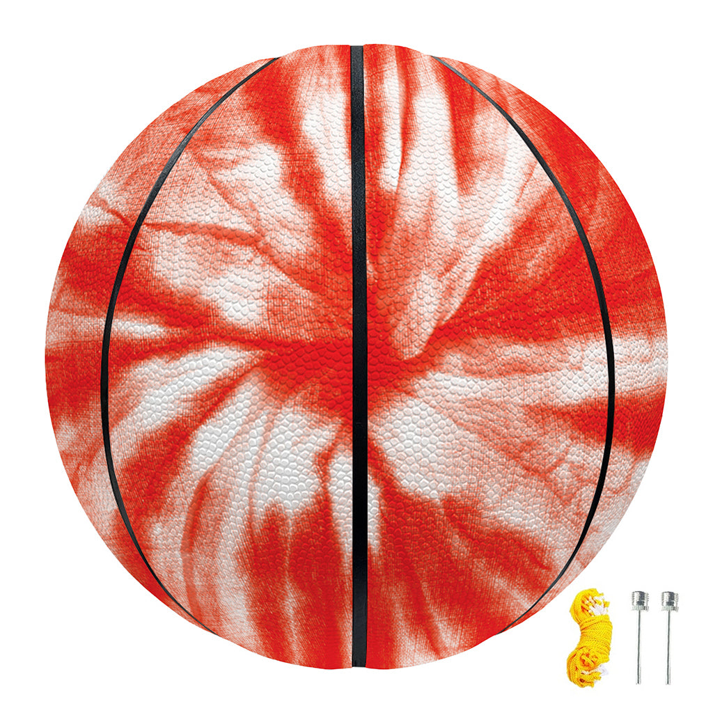 Orange Tie Dye Print Basketball