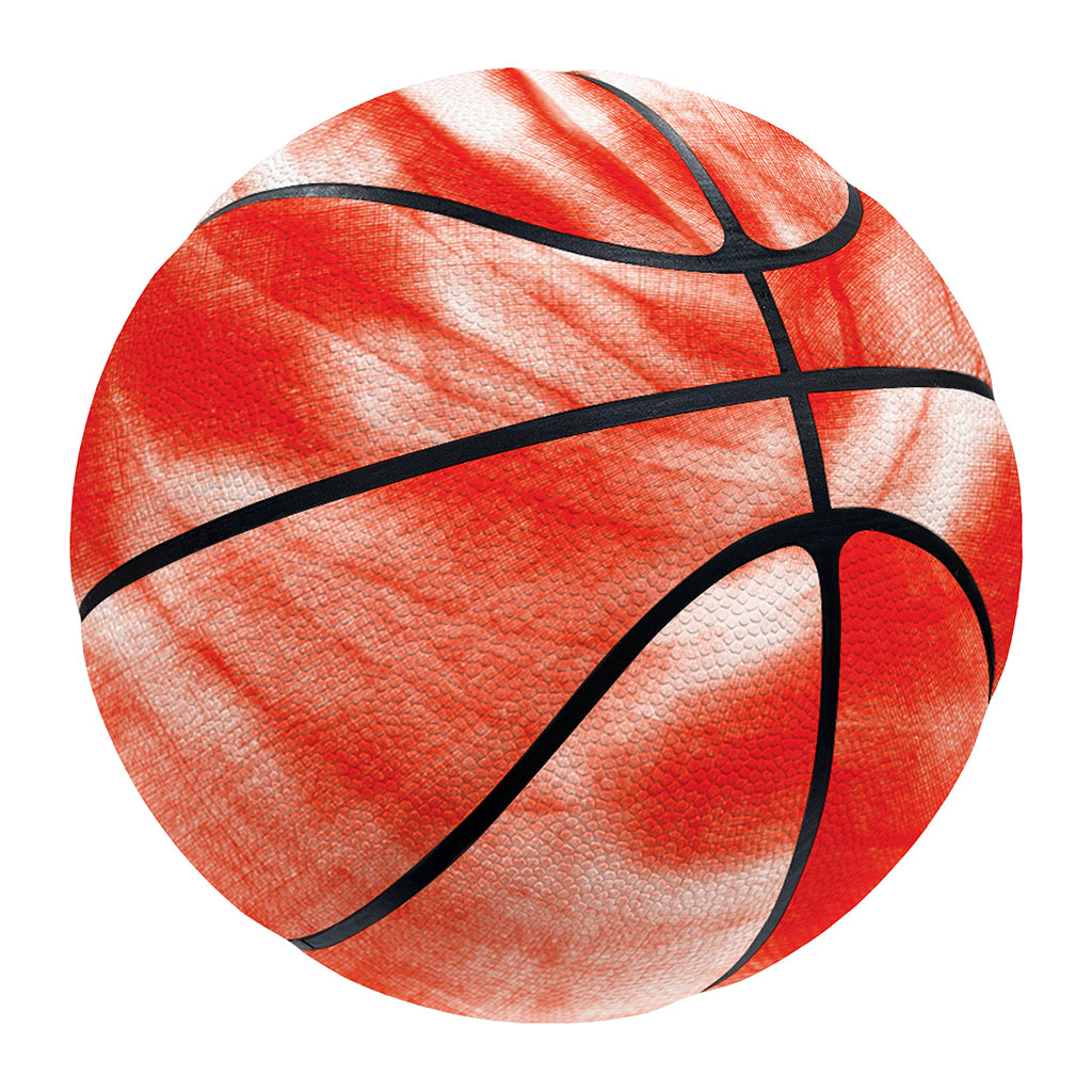 Orange Tie Dye Print Basketball