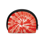 Orange Tie Dye Print Coin Purse