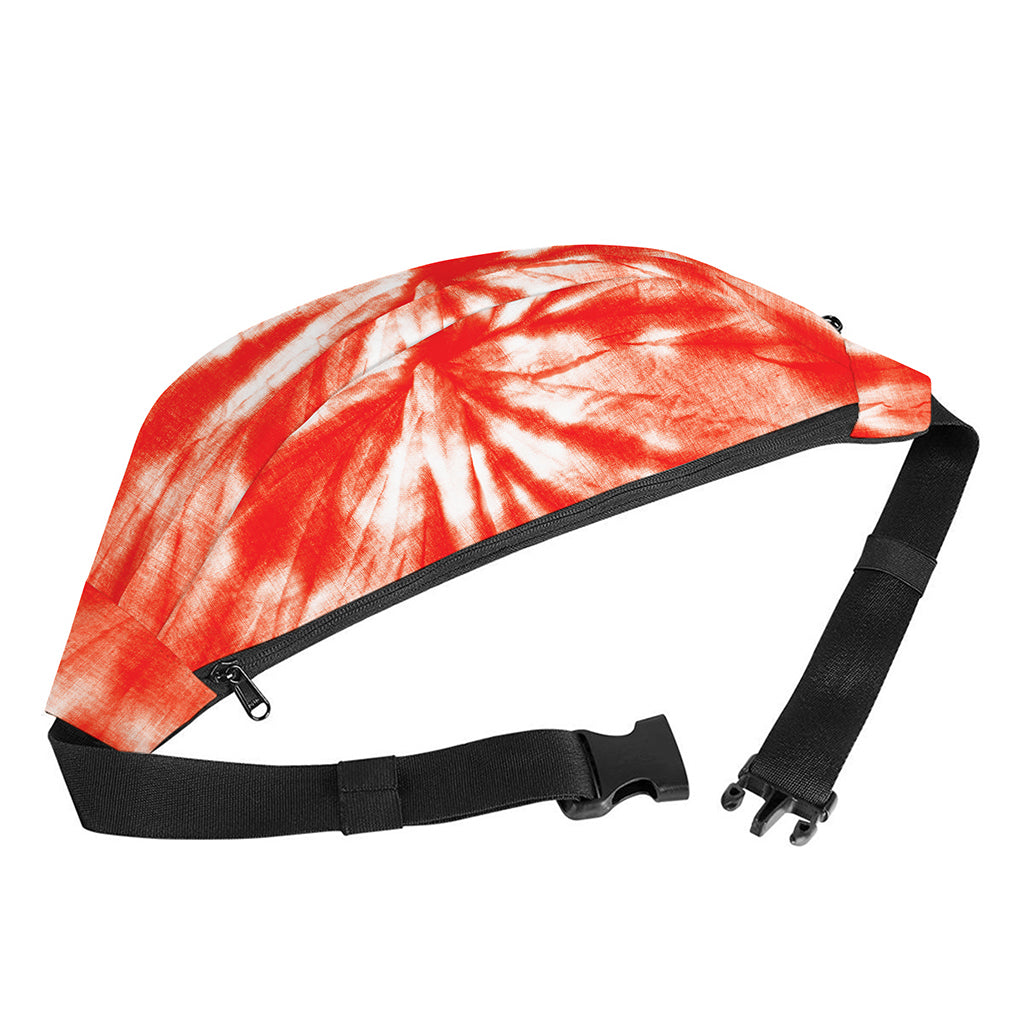 Orange Tie Dye Print Fanny Pack